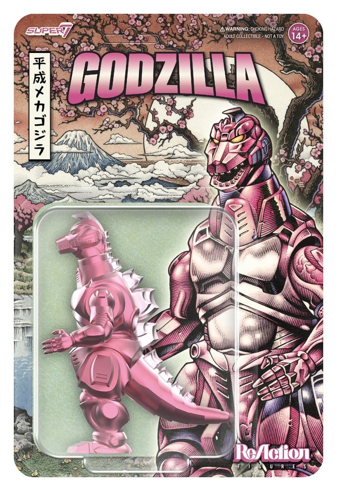 PRE ORDINE - Godzilla Toho ReAction Action Figure Mechagodzilla '93 (Cherry Blossom Festival)