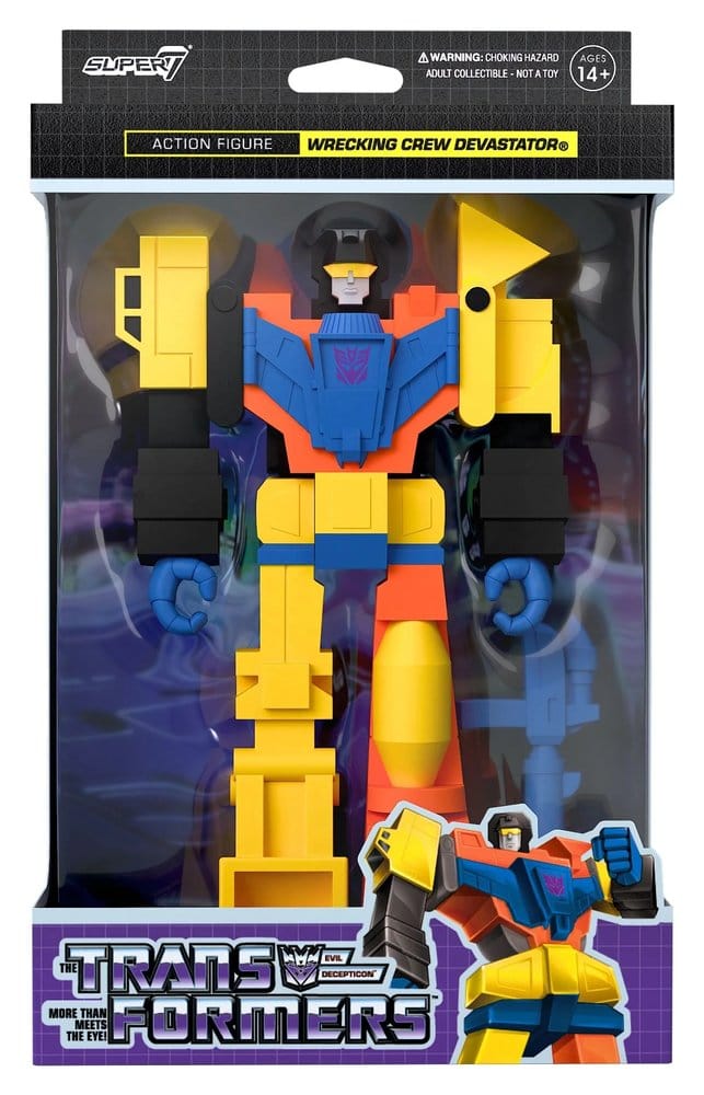 PRE ORDINE - Transformers ReAction Action Figure Devastator 10 cm