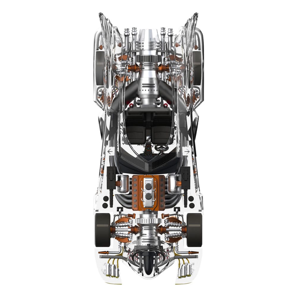 PRE ORDINE - Batman 1989 Super Cyborg Vehicle Batmobile 1989 (Clear) 35 cm
