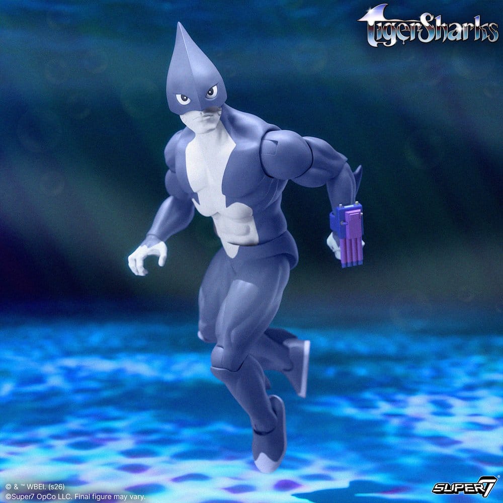 PRE ORDINE - TigerSharks Ultimates Wave 01 Action Figure Mako (Hybrid) 18 cm