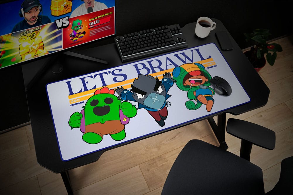PRE ORDINE - Brawl Stars XXL Desk Mat Let's Brawl