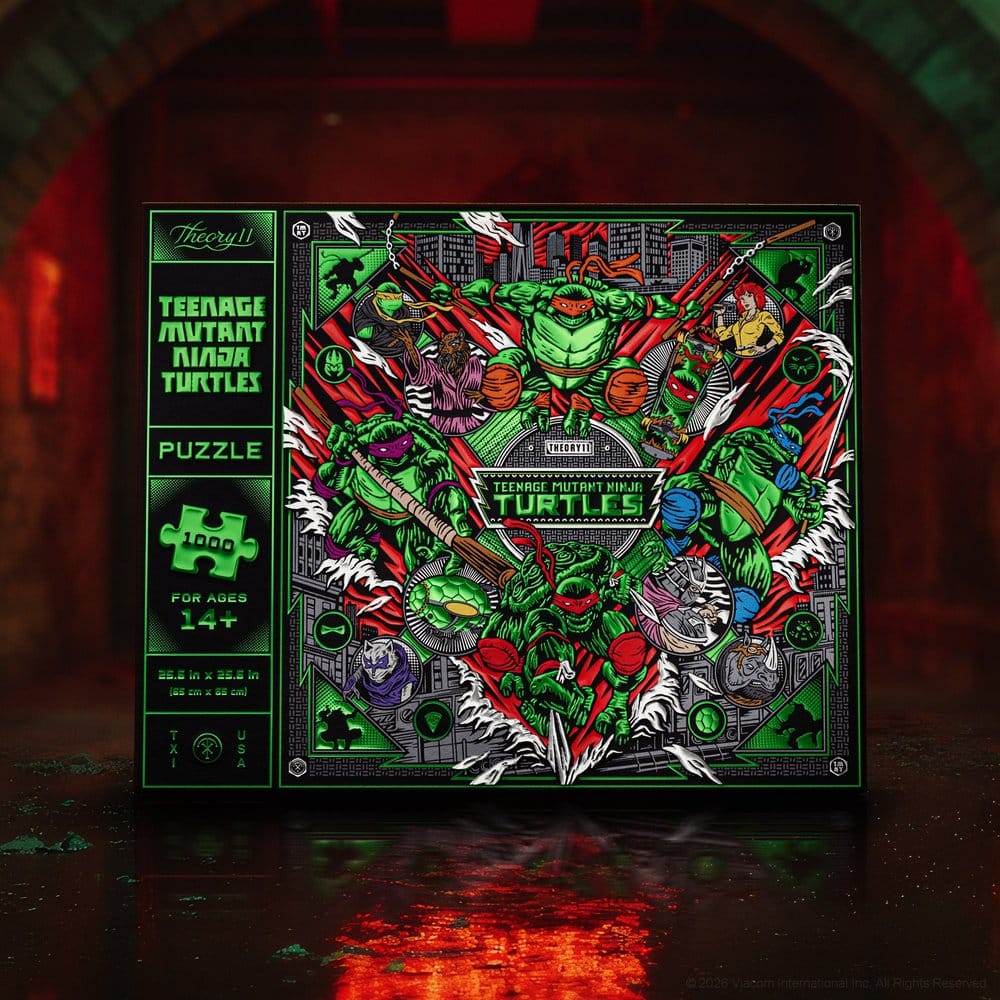 PRE ORDINE - Teenage Mutant Ninja Turtles multi-dimensional puzzle (1000 pieces)
