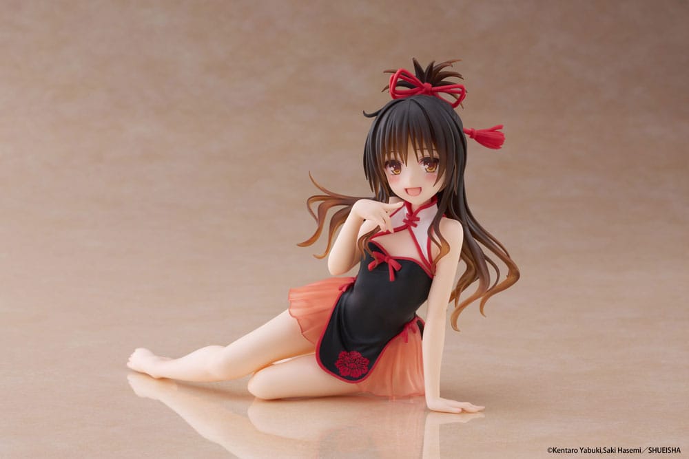 PRE ORDINE - To Love-Ru Darkness PVC Statue Desktop Cute Figure Mikan Yuki Chinese Dress Ver. 13 cm
