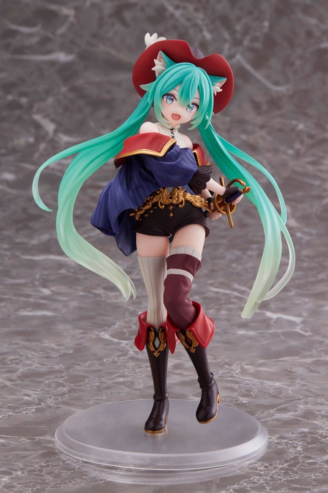 Hatsune Miku PVC Statue Hatsune Miku Wonderland Puss in Boots 18 cm (with bonus)