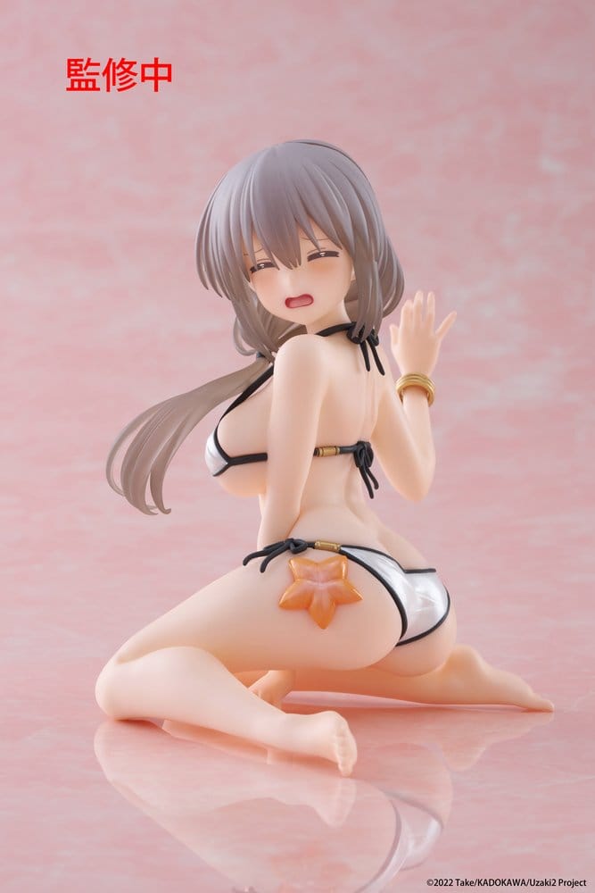 PRE ORDINE - Uzaki-chan Wants to Hang Out! PVC Statue Desktop Cute Figure Tsuki Uzaki (Swimwear Ver.) 13 cm