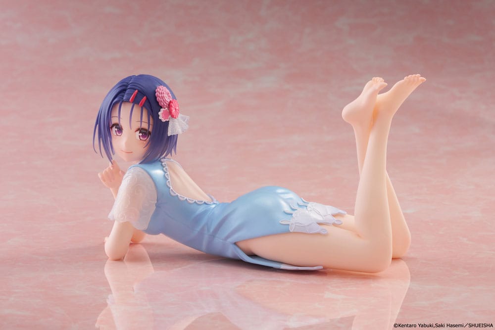 PRE ORDINE - To Love-Ru Darkness PVC Statue Desktop Cute Figure Haruna Sairenji (China Dress Ver.) 13 cm