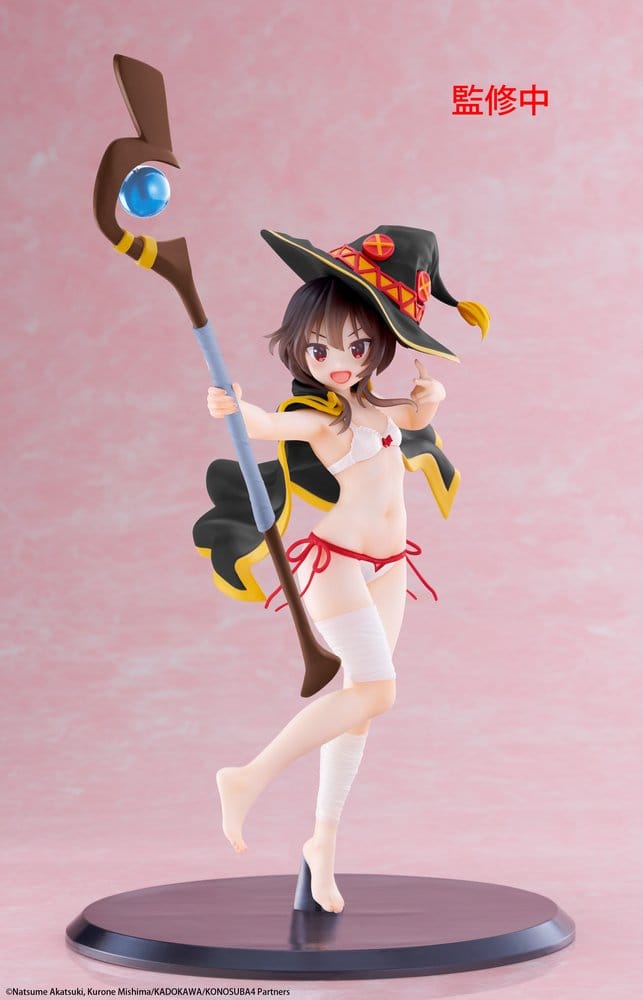 PRE ORDINE - KonoSuba: God's Blessing on This Wonderful World! Coreful PVC Figure Megumin (Swimwear Ver.) Renewal 18 cm