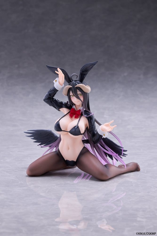 PRE ORDINE - Overlord Moflock PVC Figure Albedo (Reverse Bunny Suit Ver.) 13 cm