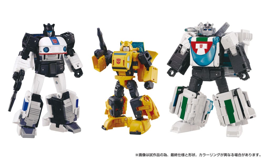 PRE ORDINE - Transformers Dramatic Capture Series Action Figure 3-Pack Cybertron Chase