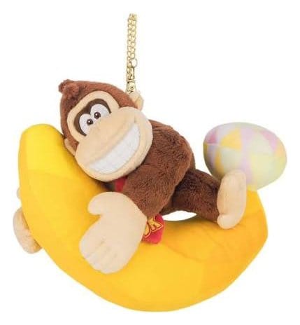 PRE ORDINE - Donkey Kong Bananza Keychain Donkey Kong & Banandium Jumbo 22 cm