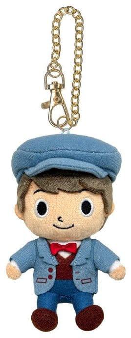 PRE ORDINE - Professor Layton and the New World of Steam Plush Keychain Luke Metal 11 cm
