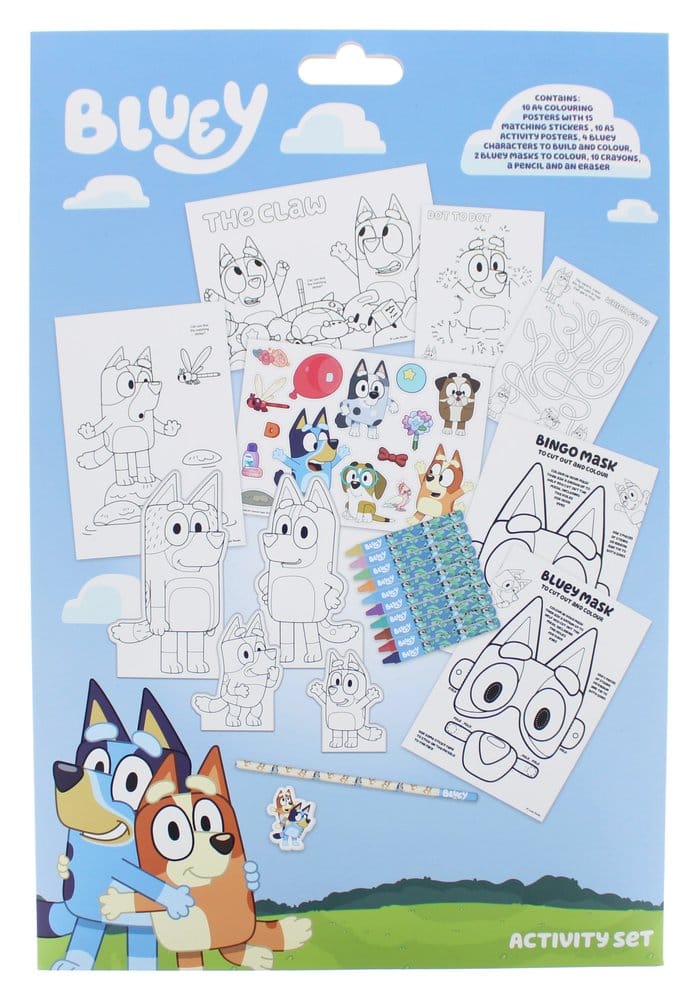 PRE ORDINE - Bluey Activity & Fun Set