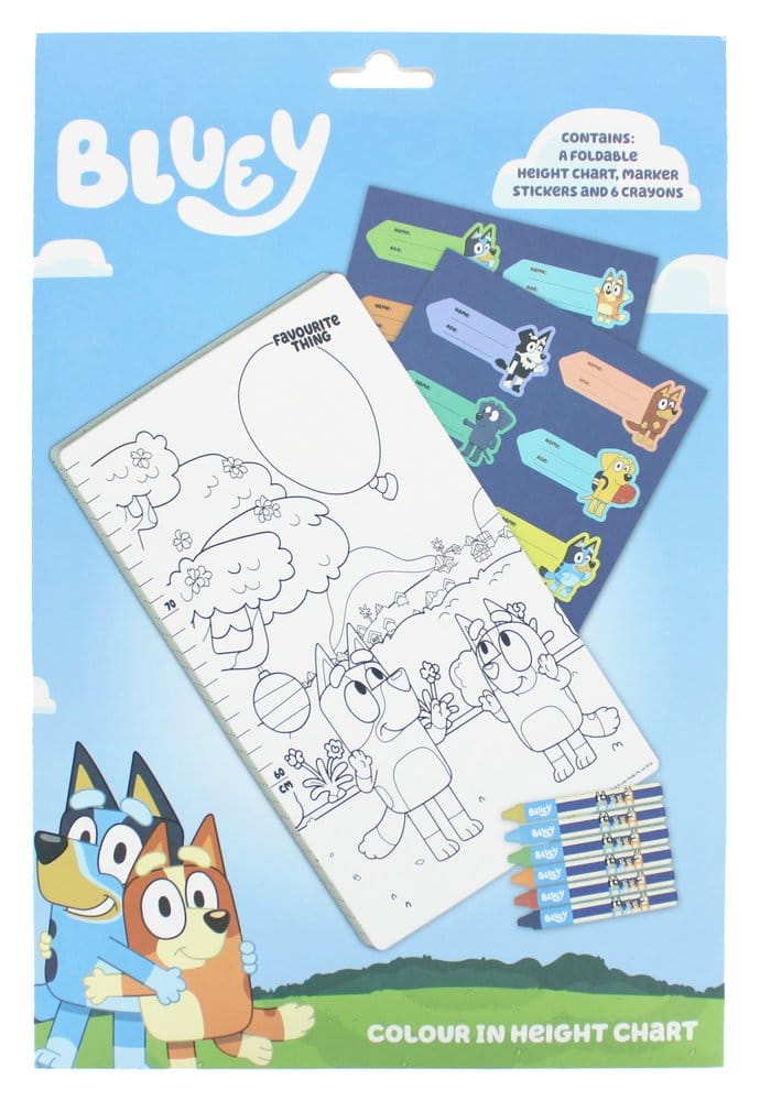 PRE ORDINE - Bluey Growth Chart