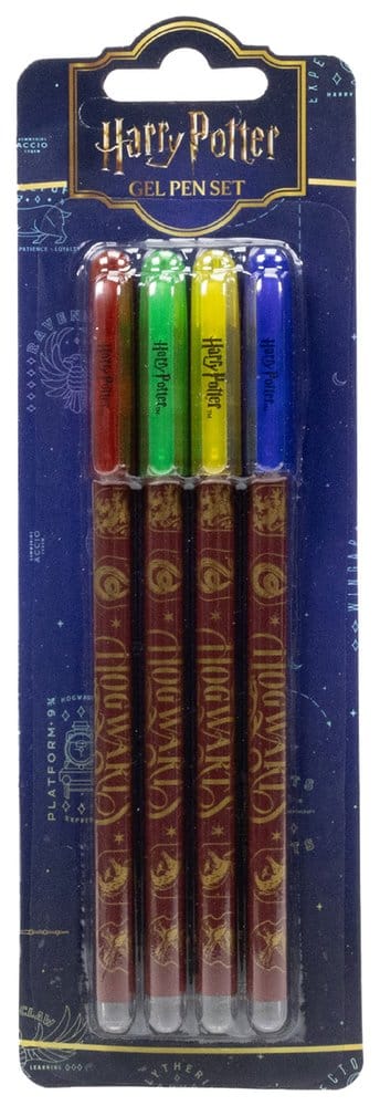 PRE ORDINE - Harry Potter Gel Pens 4-Pack Magical Locations