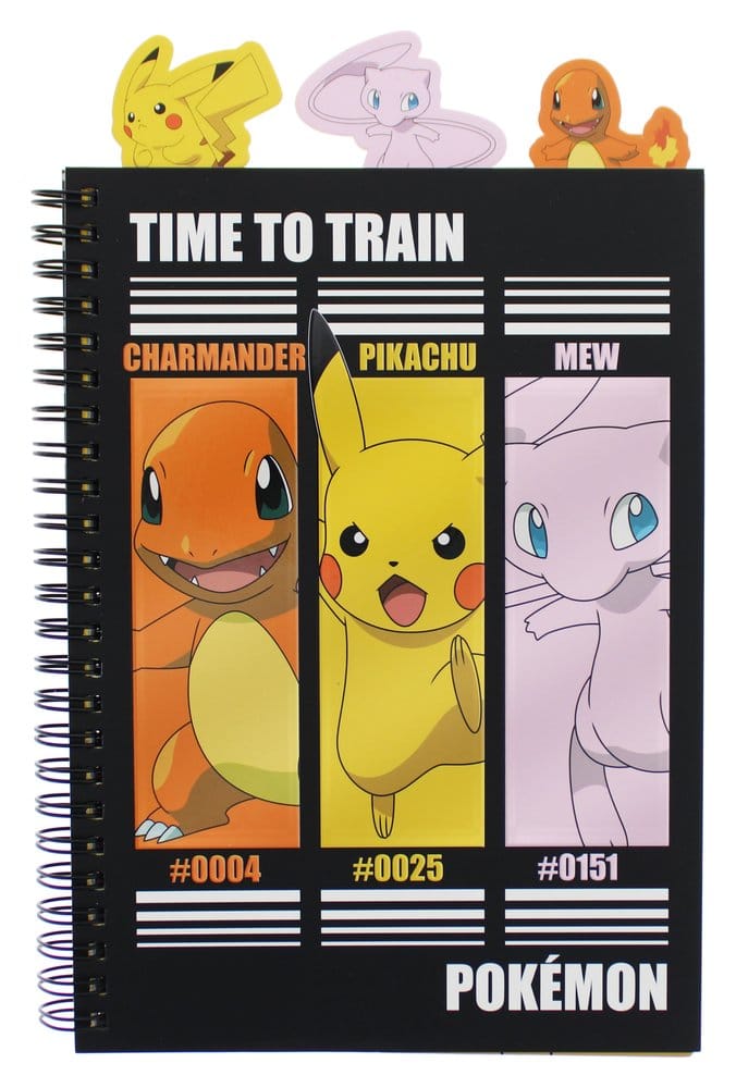 PRE ORDINE - Pokémon Notebook A5 Project Book Time to Train
