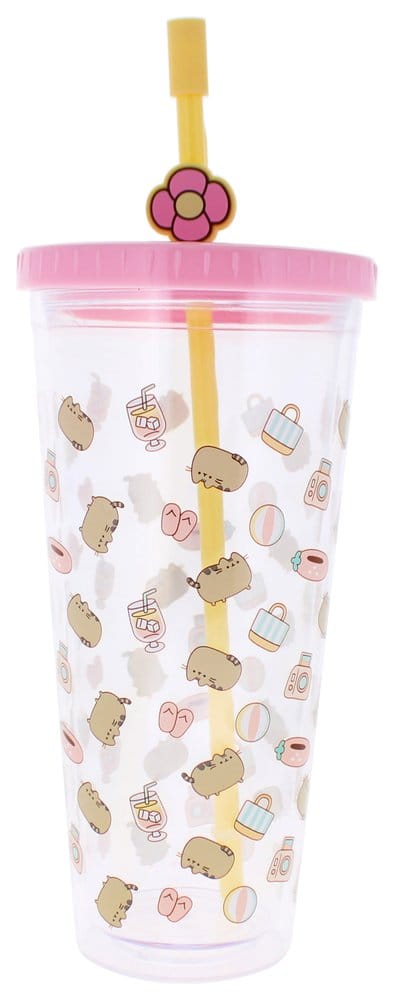 PRE ORDINE - Pusheen Tumbler with Straw 700 ml