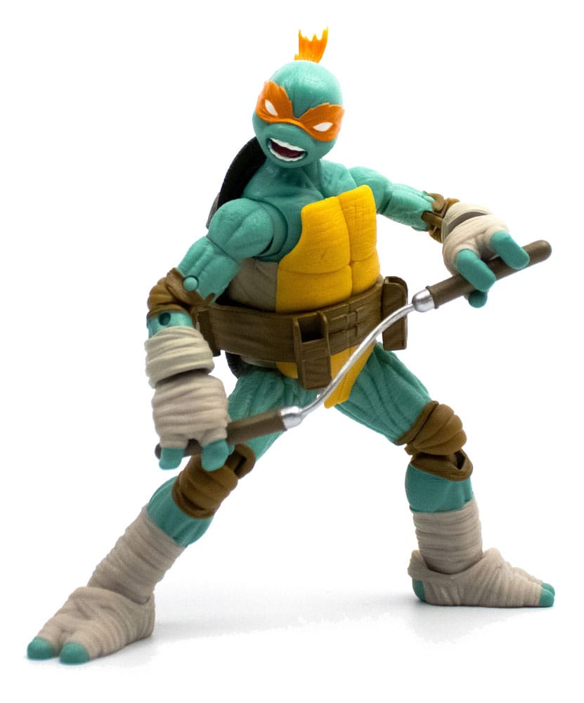THE LOYAL SUBJECTS - Teenage Mutant Ninja Turtles BST AXN Action Figure Michelangelo (IDW Comics) 13 cm