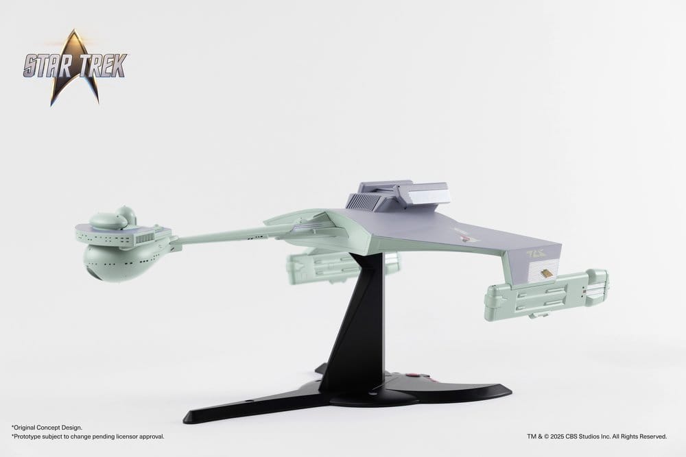 PRE ORDINE - Star Trek TOS DieCast Replica 1/350 Klingon D7 Battle Cruiser Original Concept Design heo EU Exclusive 66 cm
