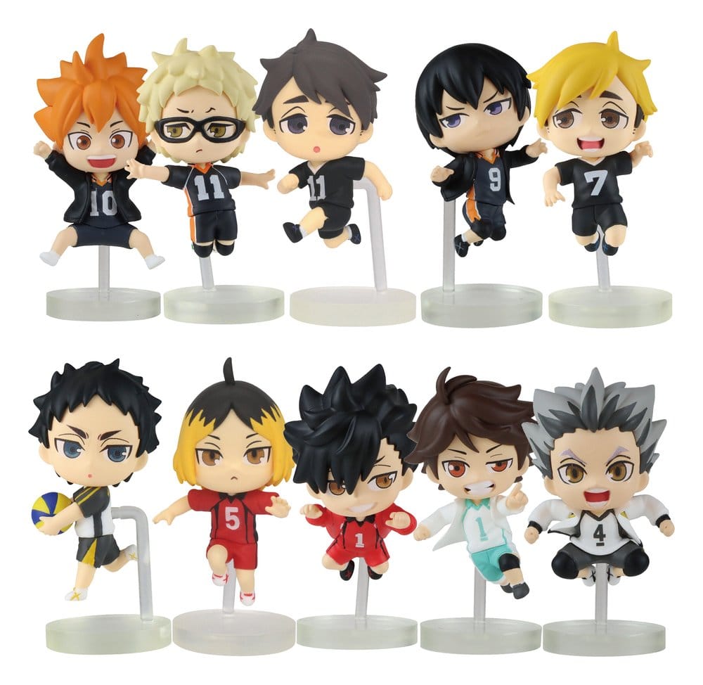 PRE ORDINE - Haikyu!! Twinchees Mini Figures Hoppin' 5 cm Blind Pack Display (24)