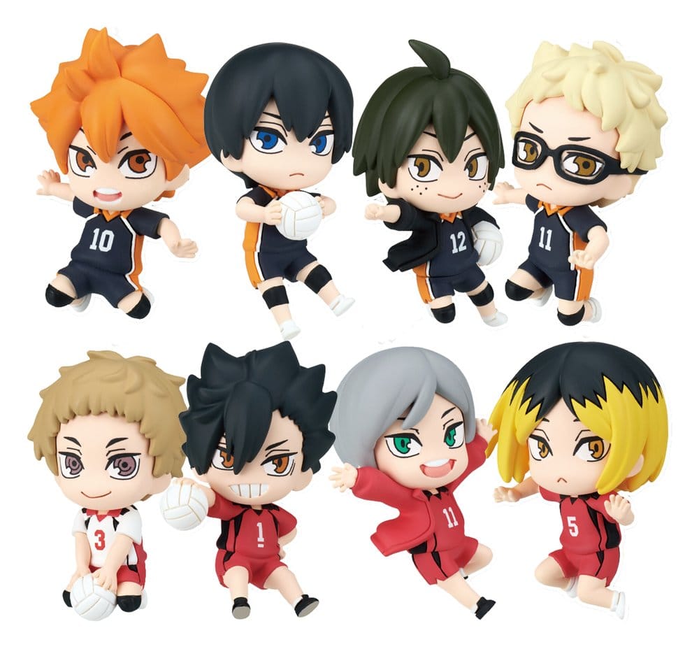 PRE ORDINE - Haikyu!! Twinchees Dangler Mini Figures Defofig! 5 cm Blind Pack Display (24)