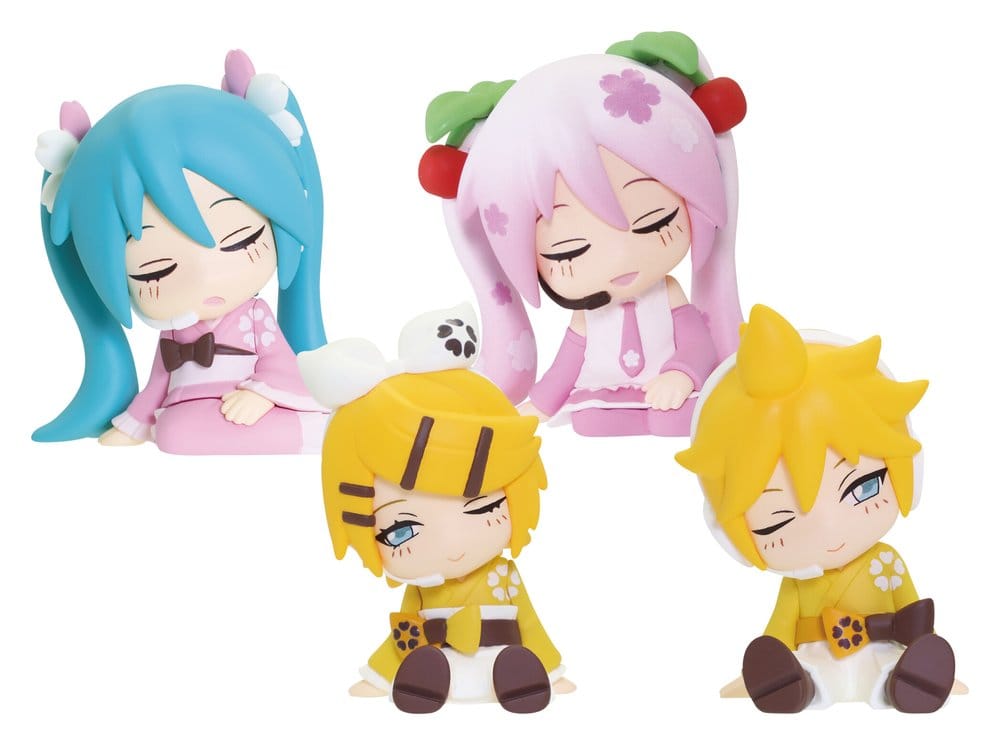 PRE ORDINE - Hatsune Miku Twinchees Mini Figures Lil' Sleepers Wave 3 5 cm Blind Pack Display (24)