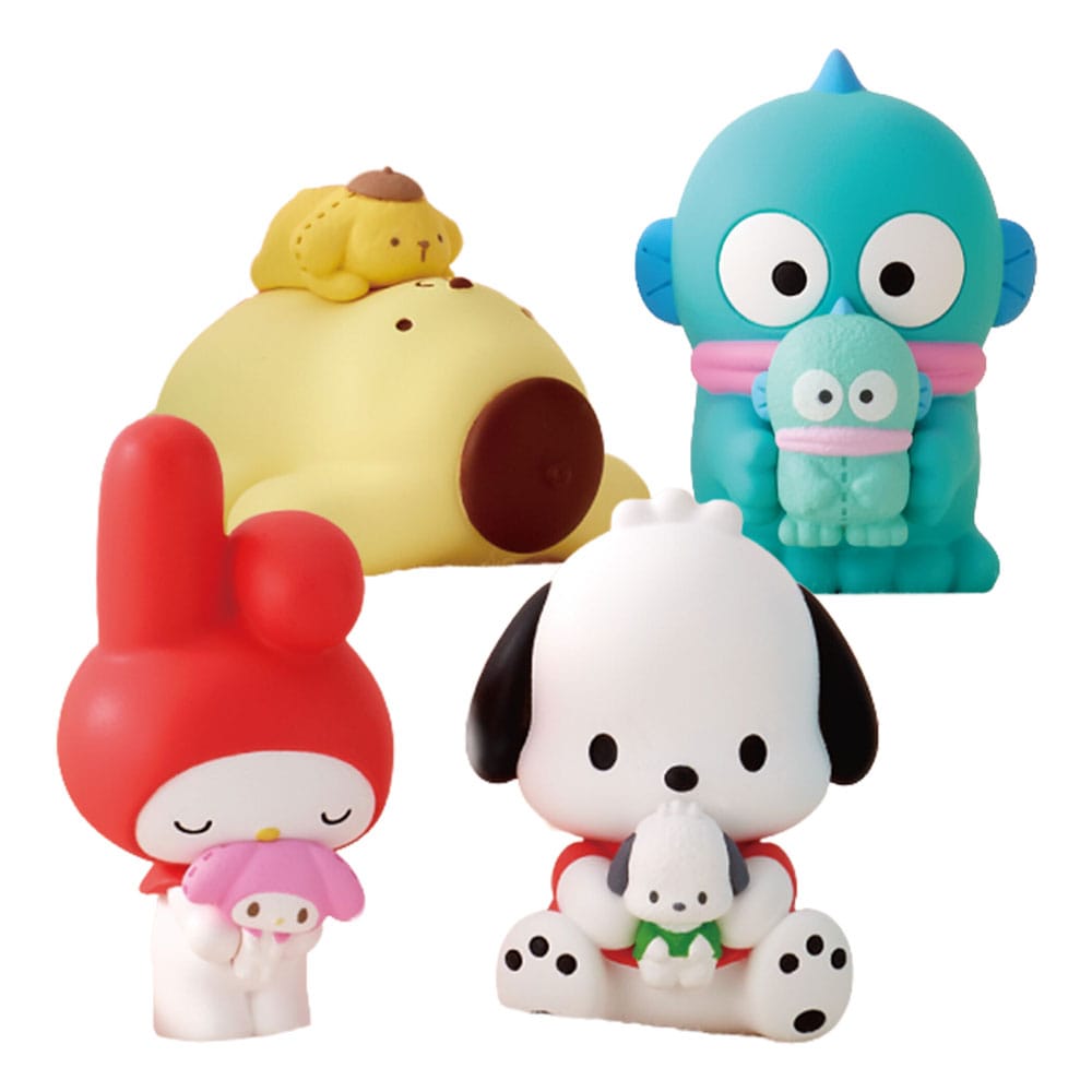 PRE ORDINE - Sanrio Twinchees Mini Figures Hello Kitty & Friends My Cuddly Buddy 5 cm Blind Pack Display (24)