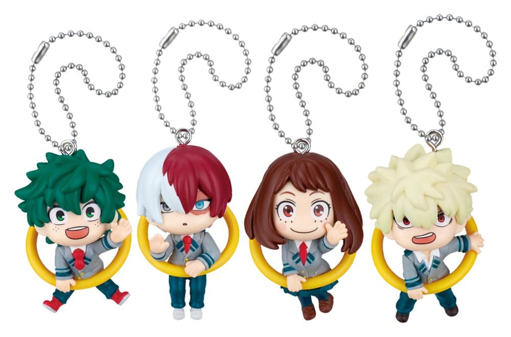 PRE ORDINE - My Hero Academia Konnichi-wa Danglers Keychains 3 cm Mystery Capsule Display (12)