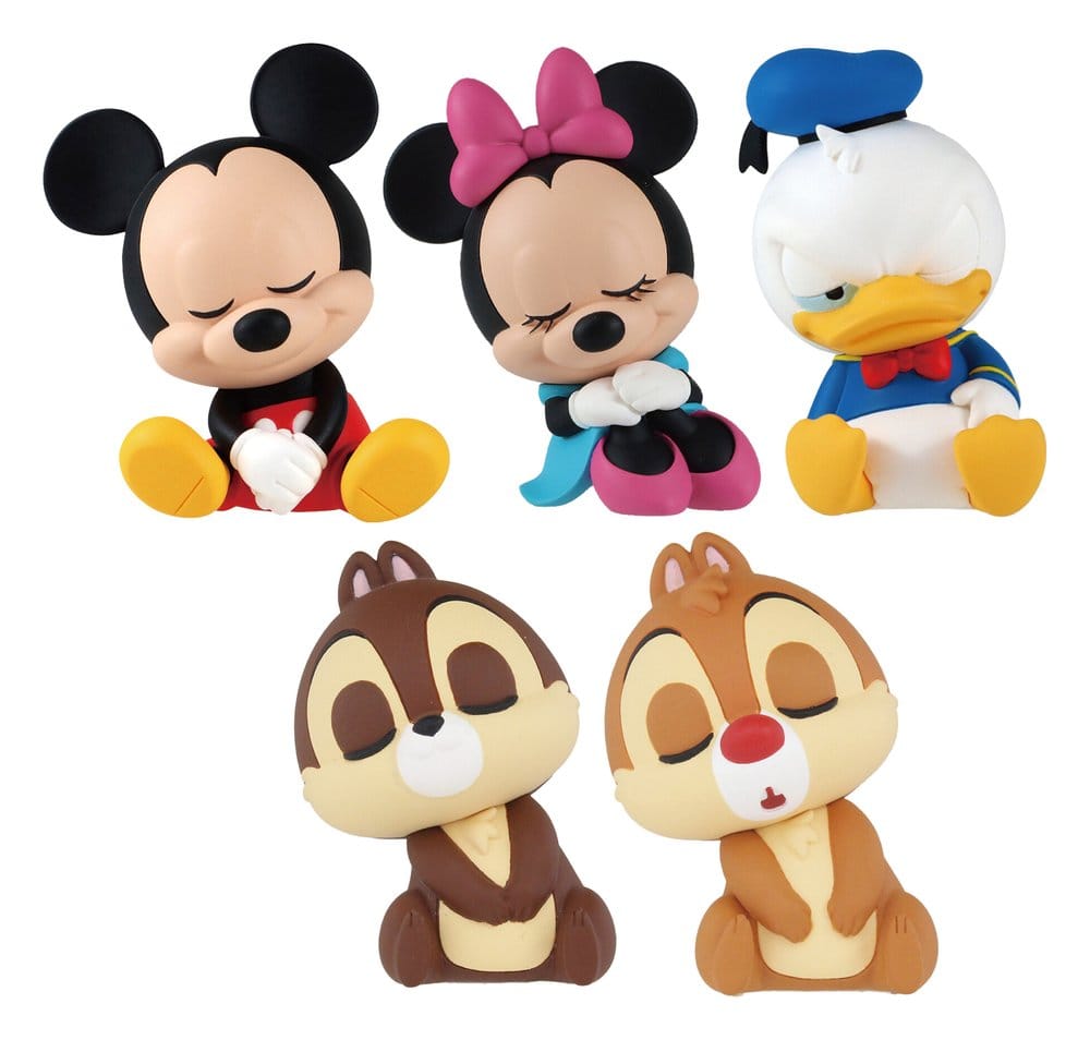 PRE ORDINE - Disney Twinchees Mini Figures Lil' Sleepers 5 cm Blind Pack Display (24)