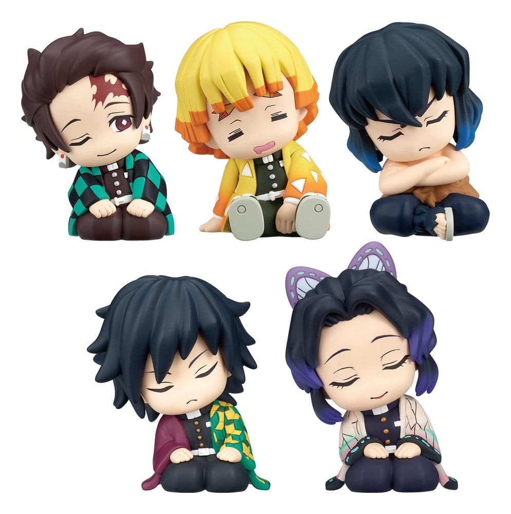 PRE ORDINE - Demon Slayer: Kimetsu no Yaiba Twinchees Mini Figures Lil' Sleepers Wave 3 5 cm Blind Pack Display (24)