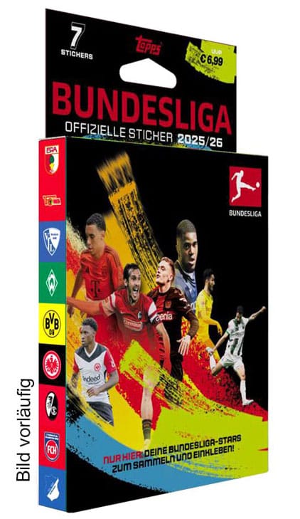 PRE ORDINE - Bundesliga 2025/26 Sticker Collection Eco Pack