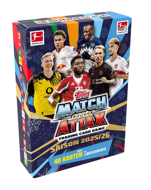 PRE ORDINE - Bundesliga Match Attax Trading Cards 2025/26 Special Tin