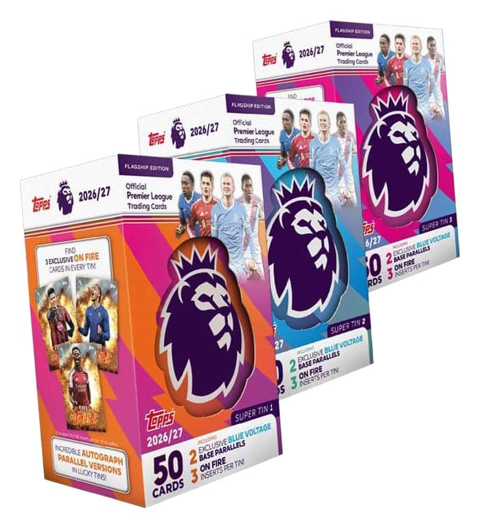 PRE ORDINE - Premier League 2026/2027 Trading Cards Super Tin