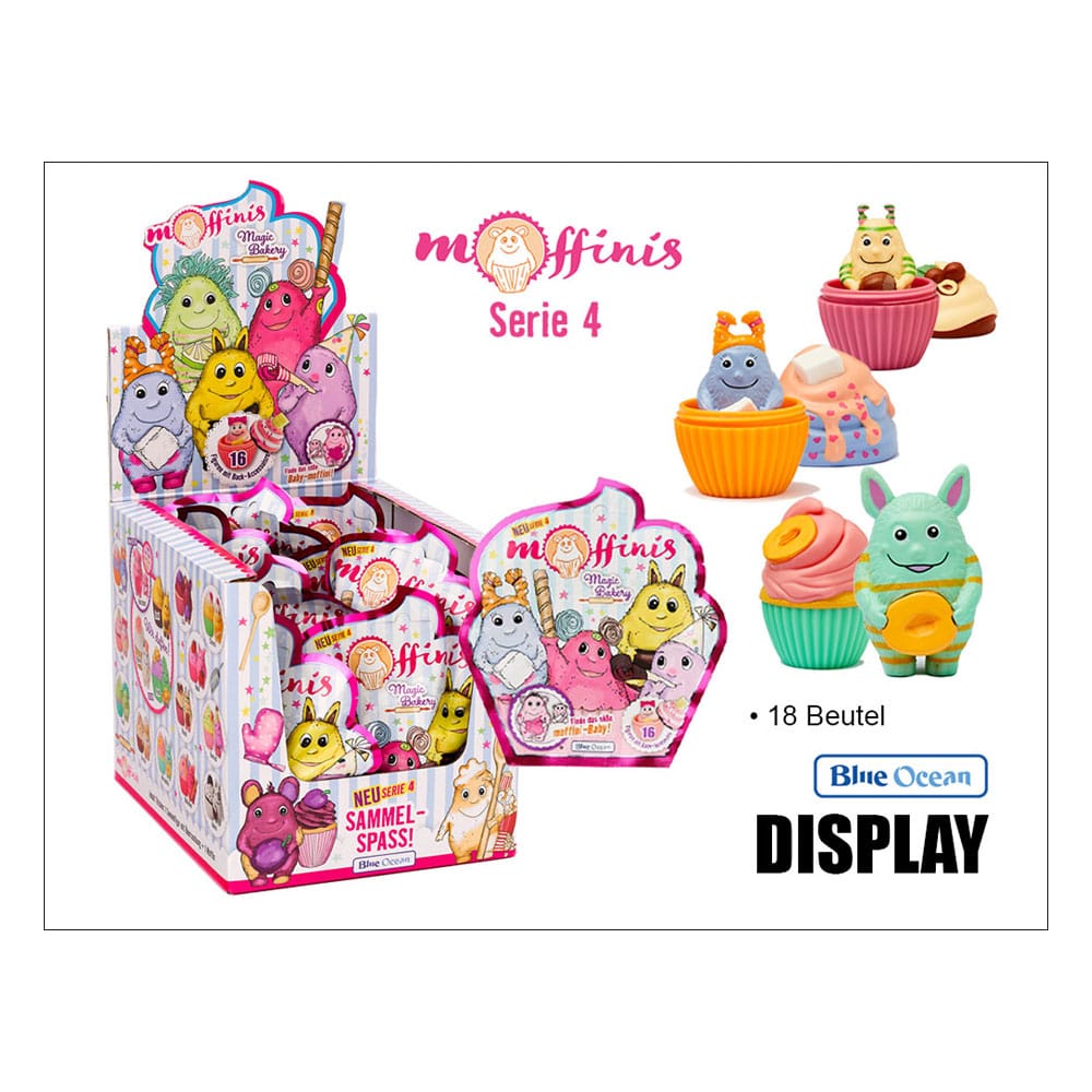 PRE ORDINE - Moffinis: Magic Bakery Serie 4 Display (18)