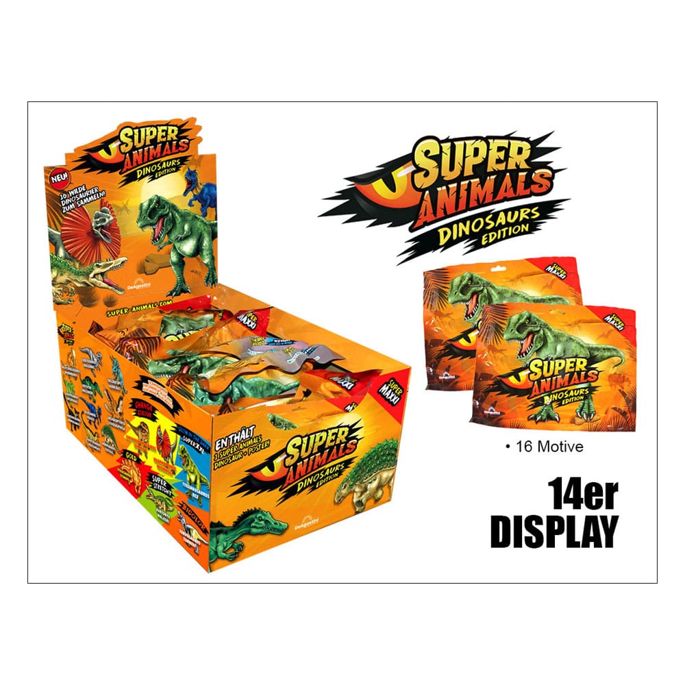 PRE ORDINE - Super Animals: Dinosaurs Edition Display (14)
