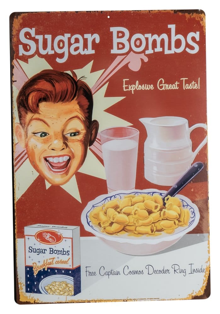 PRE ORDINE - Fallout Metal Sign Sugar Bombs