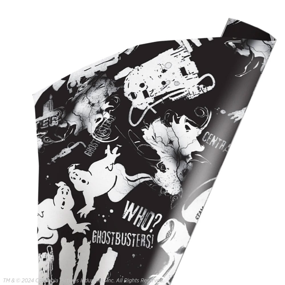 PRE ORDINE - Ghostbusters Wrapping Paper Black & White