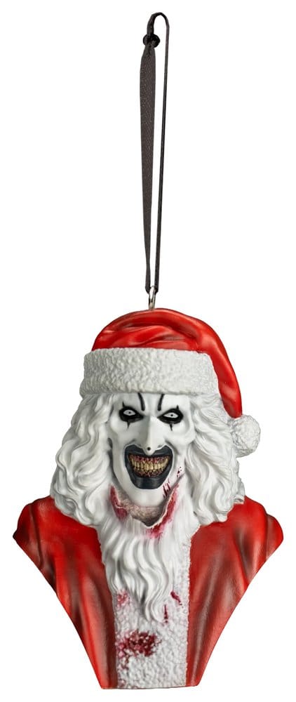 PRE ORDINE - Terrifier 3 Hanging Tree Ornament Santa Art the Clown