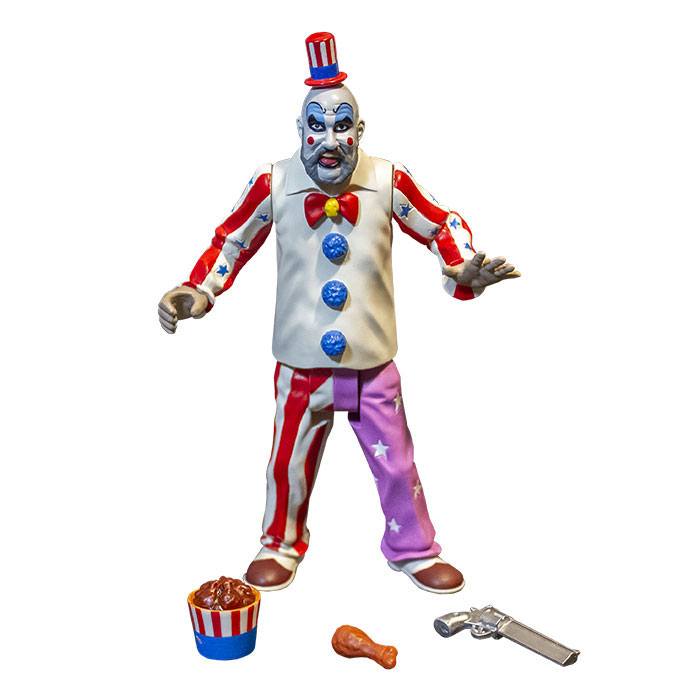PRE ORDINE - House of 1000 Corpses Action Figure Finger Lickin' Pistol Whippin' Captain Spaulding 15 cm