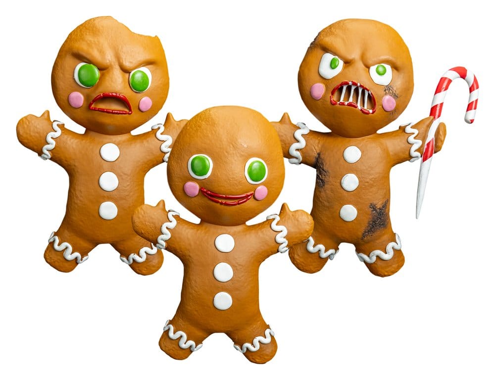 PRE ORDINE - Krampus Prop Replicas 3-Pack Gingerbread Men