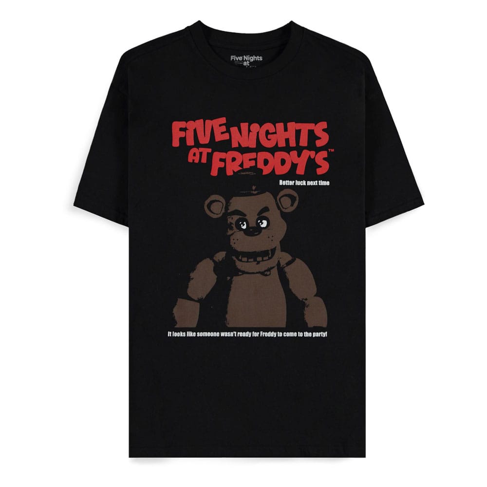 Five Nights at Freddy's T-Shirt Better Luck Next Time Size XL