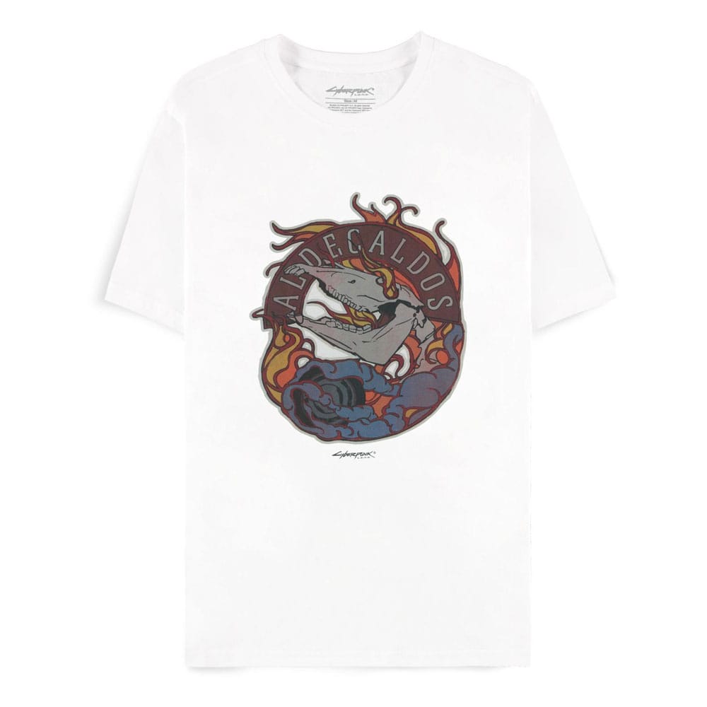 Cyberpunk 2077 T-Shirt Aldecaldos Horse skull Size S