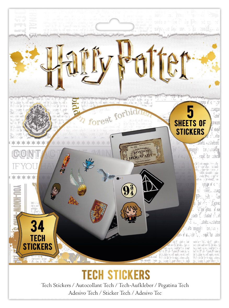 PRE ORDINE - Harry Potter Tech Sticker Pack Artefacts (10)