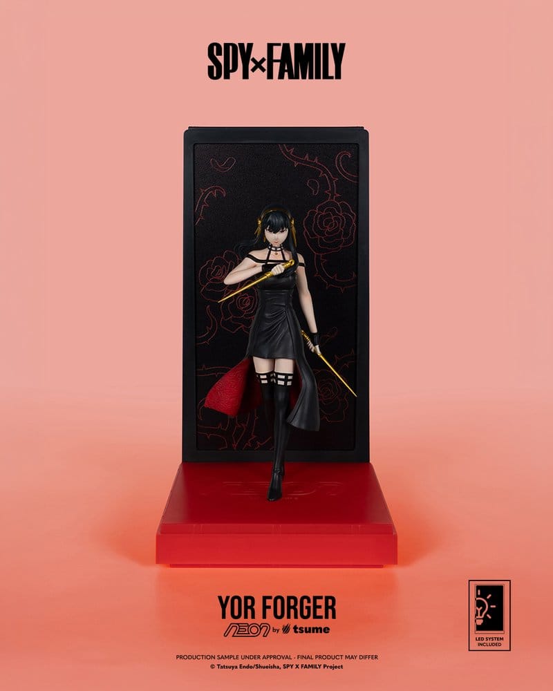 PRE ORDINE - Spy x Family Neon Figure 1/9 Yor Forger 20 cm