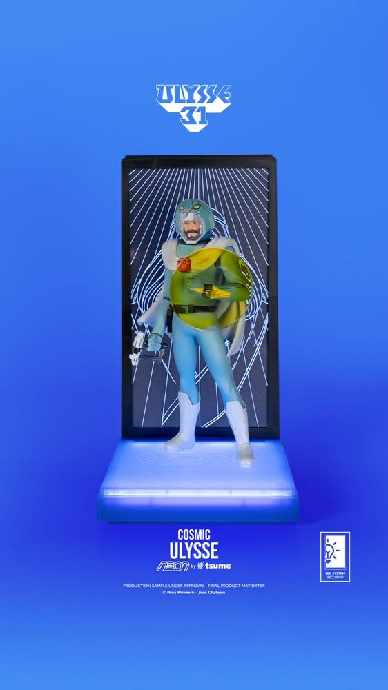 PRE ORDINE - Ulysse 31 Neon Figure 1/9 Ulysse Cosmic Version 20 cm