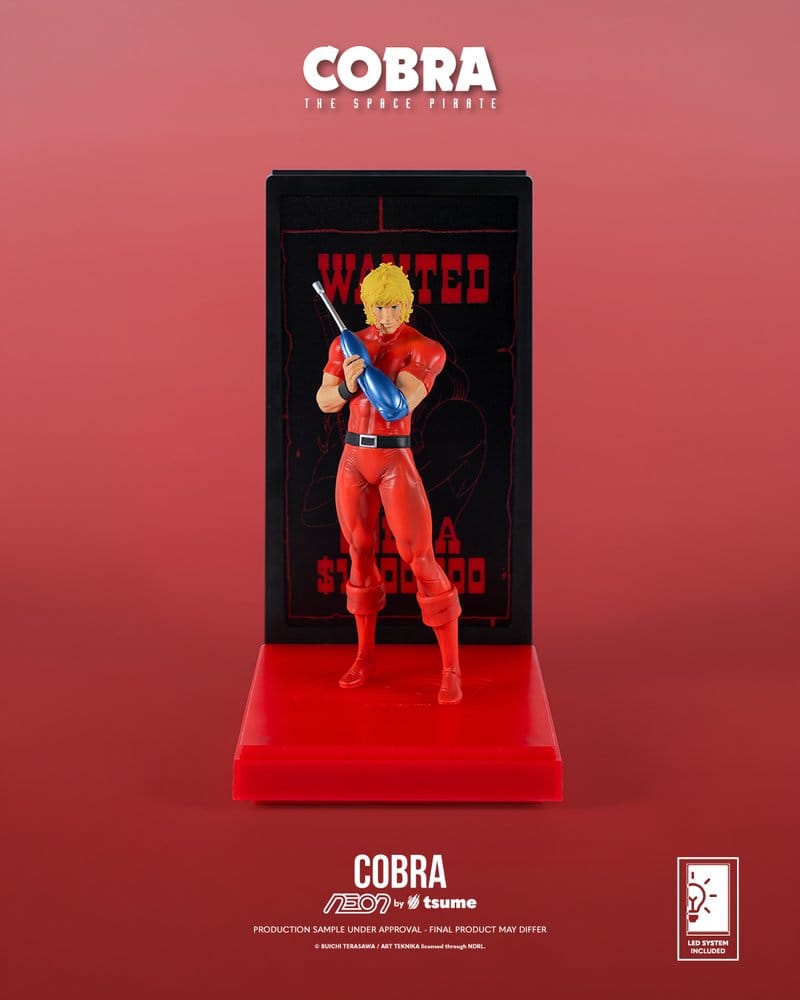PRE ORDINE - Cobra Neon Figure 1/9 Cobra The Space Pirate 20 cm