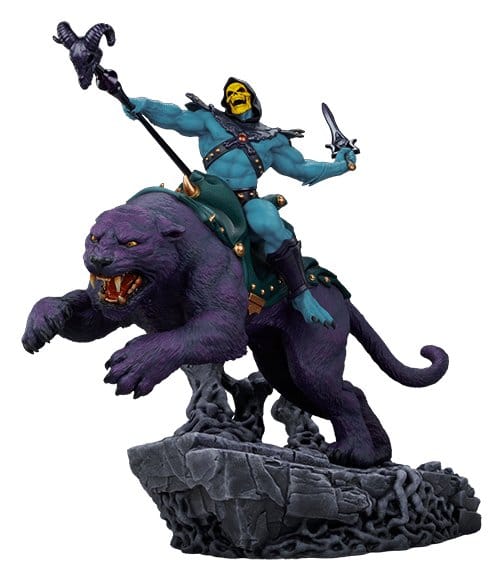PRE ORDINE - Masters of the Universe 1/4 Figure Skeletor & Panthor 81 cm