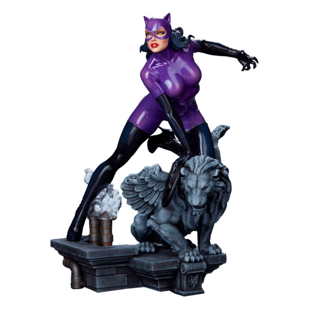 PRE ORDINE - DC Comics Maquette 1/6 Catwoman (Purple Edition) 35 cm
