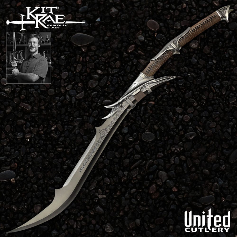 PRE ORDINE - Kit Rae Swords of the Ancients Replica 1/1 Mithrodin: Dark Edition Fantasy Sword