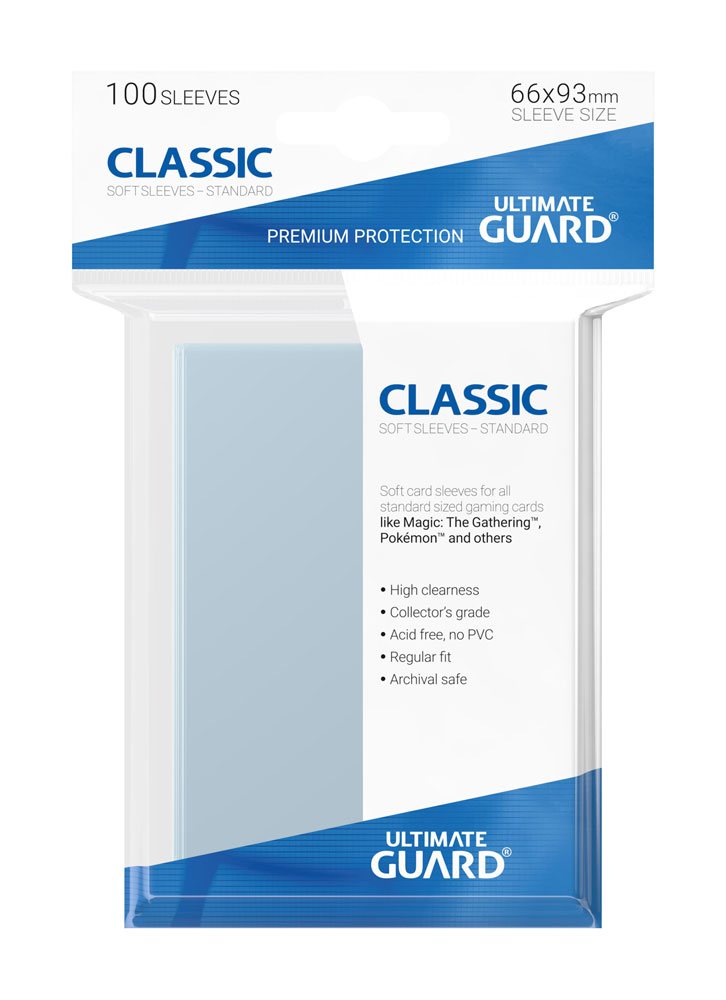 PRE ORDINE - Ultimate Guard Classic Sleeves Standard Size (100)