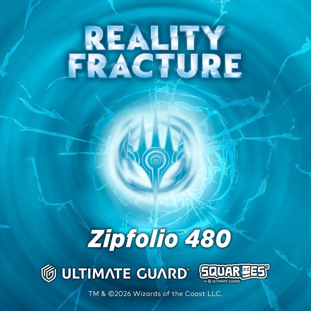 PRE ORDINE - Ultimate Guard Zipfolio 480 Xenoskin Magic: The Gathering "Reality Fracture" - White Rare / Black Rare